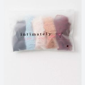 NWT Free People Daisy Lace Low-Rise Hipster 5-Pack Undies